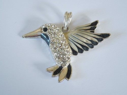 Anhänger silberfarben kolibri - anhänger,