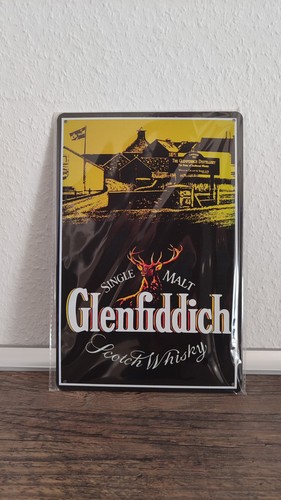 Glenfiddich blechschild - glenfiddich,
