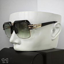 Cazal Metal Half Frame Black
