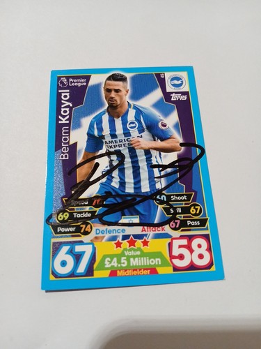 Trading card signiert beram - trading,