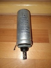 Siemens Elko / Elektrolyt D R P 498794  15uF 450 max/500V aus Imperial J49W 
