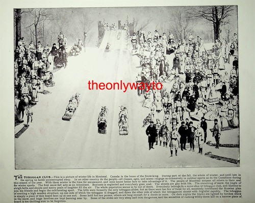 Toboggan club montreal - montreal, und