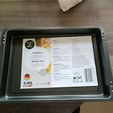 Backblech hoher Rand Obst Kuchen Backform hochwertigem Stahlblech beschichtet 