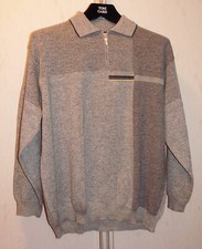 Engbers StrickJacke Gr. 52-54  Wolle Winter grau-schwarz