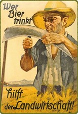 Blechschild 20x30cm gewölbt