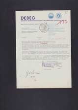 BERLIN, Brief 1953, DEBEG
