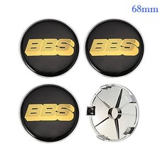 4X 68mm Für BBS Auto Car Nabendeckel Nabenkappen Emblem Felgendeckel NEW