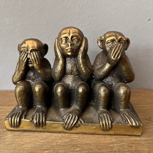 Affen messing bronze - affen,