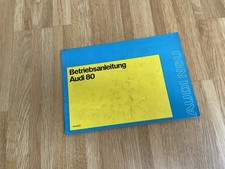 Audi 80 Betriebsanleitung