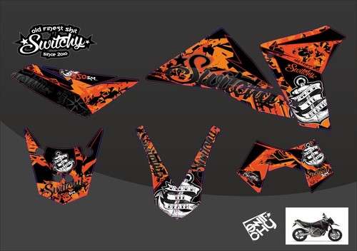 Ktm 950 grafik aufkleber - sm,