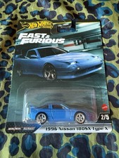 Hot Wheels 1996 Nissan 180SX Type X Real Riders Gebraucht !!!
