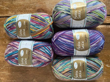 5 x 100gr. Sockenwolle