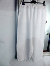 3187 NOOK Leinenhose weiß Gr. L,