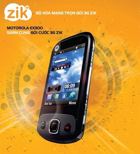 Motorola ex300 smartphone - ex300, neu