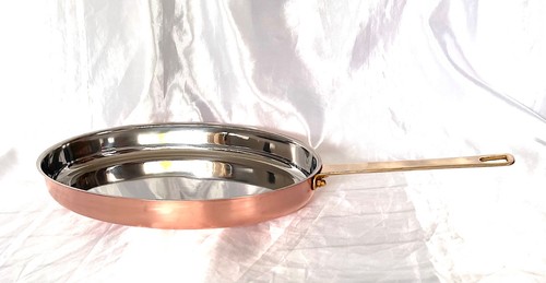 Kupfer pfanne messinggriff - kupfer,