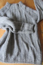 MOP Marc o Polo Damen Pullover grau M ( 10% Schurwolle 10% Alpaka )