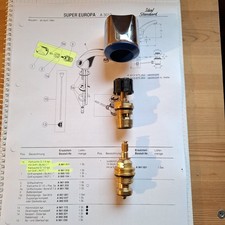 Ideal Standard KW-Oberteile für EUROPA u. Super Europa Armaturen ab 1984