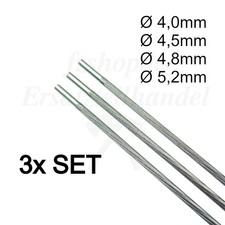 Sägekettenfeilen Rundfeilen 3x 4,0 4,5 4,8 5,2 für Stihl Husqvarna Dolmar Solo