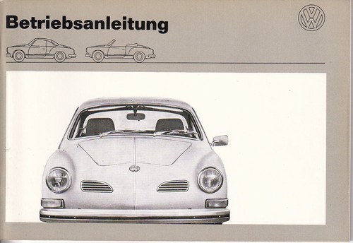 Karmann ghia cabrio coupe - karmann,
