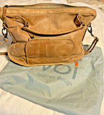 Rustikale VOI Lederhandtasche