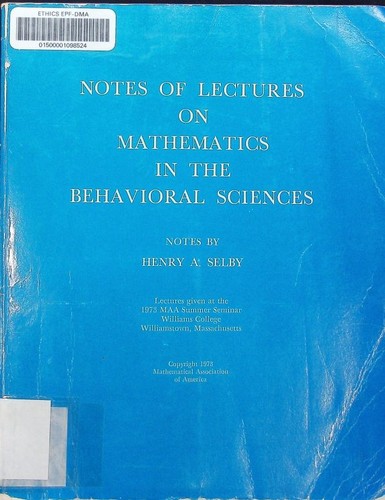 Notes lectures on - notes, of