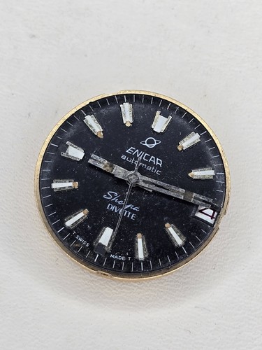 Vintage uhr enicar dial - vintage,