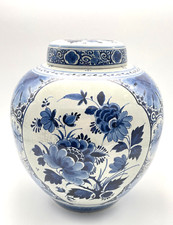 Alte große Deckeldose von