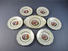 Service Geschirr Süß Oder Frucht Porzellan Irisierend Künstlerische KPM Vintage