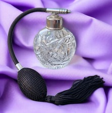 Parfumzerstäuber Flakon Vintage Quaste Kristall Parfum Ballpumpe