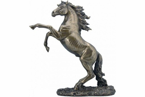 Pferd kaltguss bronze harz - (kaltguss,