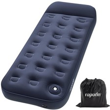 Aufblasbare Luftmatratze mit Fußpumpe & Kissen – Komfortabel, Leicht & Langlebig