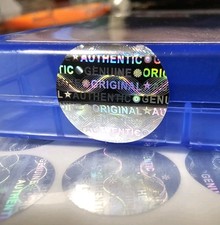 Hologramm Aufkleber Rund 15mm