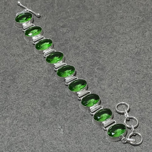 Facettierter grüner amethyst - facettierter,