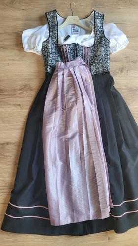 Rose dirndl 3tl 40 - rose, 3tl.