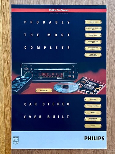 1990 philips car stereo - 1990,