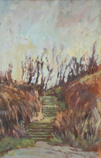 View of an Overgrown