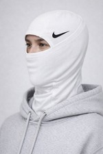 Nike Pro Kapuze Weiß Winter
