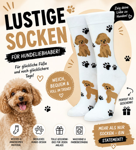 Lustige socken unisex hunde - lustige,