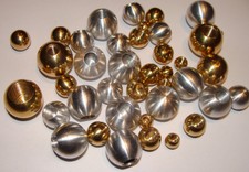 M3 M4 M5 M6 M8 20 Aluminium Messing Kugelgriff Hebelkopf Schaltknauf Kugelknopf 