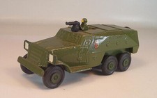 Metall ca. 1/72 LKW mit MG UDSSR CCCP Rußland Militär Länge 9cm 2 #426