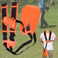 Doppelschultergurt Nylon Tragegurt für Motorsense Freischneider Rasentrimme DE