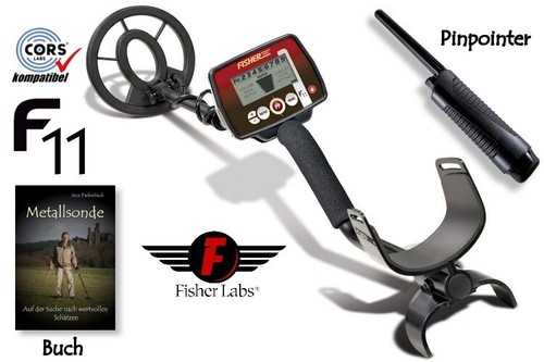 Fisher f11 set metalldetektor - f11, (metalldetektor