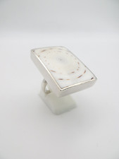 Ring Muschel Silber 925 Sterlingsilber Gr.54 Cocktail Ring NEU