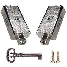 Drehstangenschloss Möbelschloss Zierschlüssel Schrankschloss Aufschraubschloss