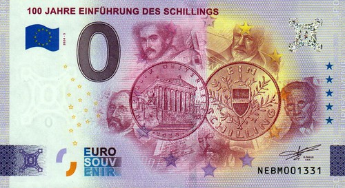 Null euro schein - -, 0
