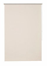 Klemmfix Rollo Luxury Klemm Sonnenschutzrollo wollweiß / sand  45 - 100 cm breit