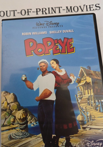 Dvd popeye walt disney - dvd, robin