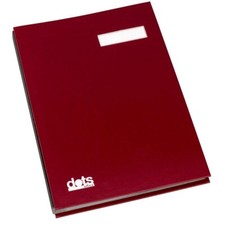 Unterschriftenmappe 20 Fächer rot - SOFORT