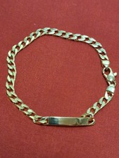 333 Gold Armband Flach-Panzer