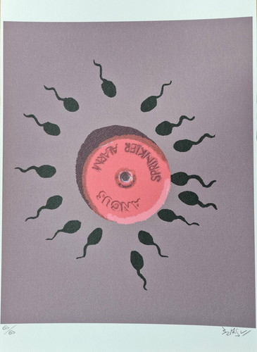 Banksy sperm alarm 50 x - *,